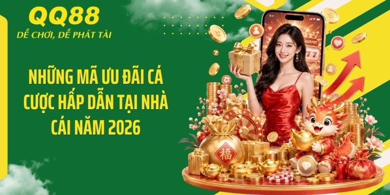 QQ88 Five ⭐️ Link Vào Nhà Cái QQ88 Mới Nhất & Nhận 88K 16 Những mã ưu đãi cá cược hấp dẫn tại nhà cái năm 2026